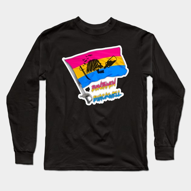 Pan Pride Long Sleeve T-Shirt by Blackwell designs 